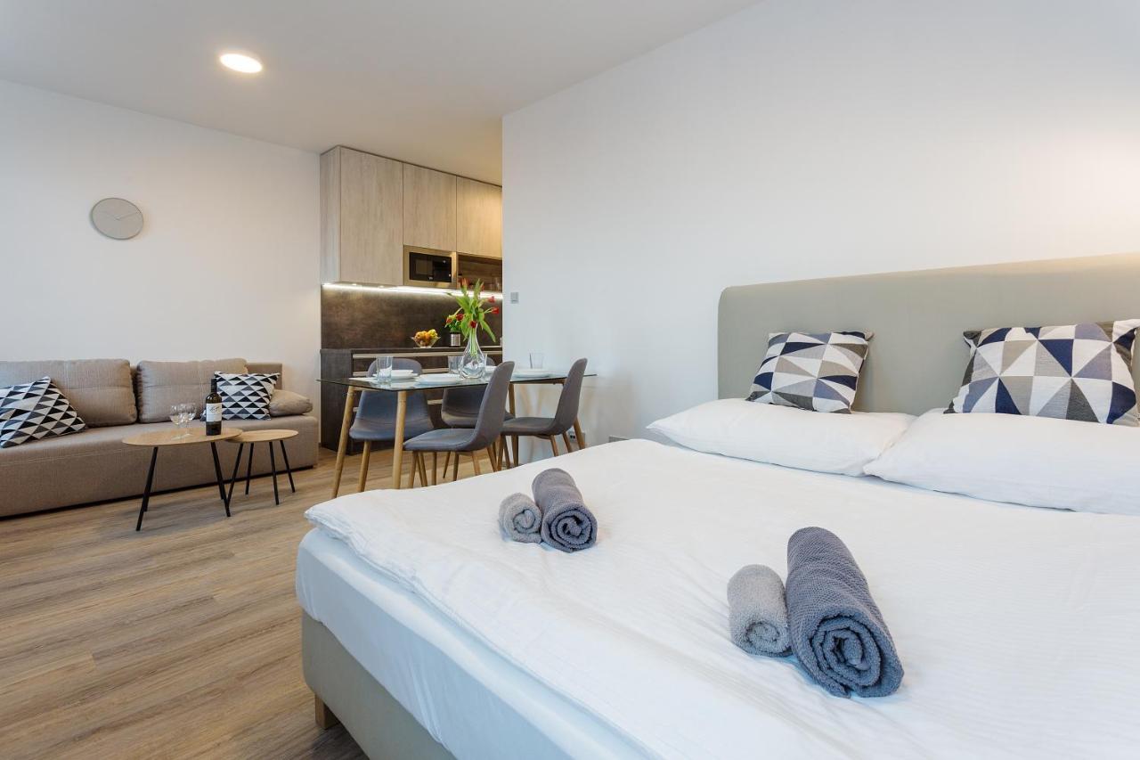 Harfa Apartments Praha Exteriér fotografie