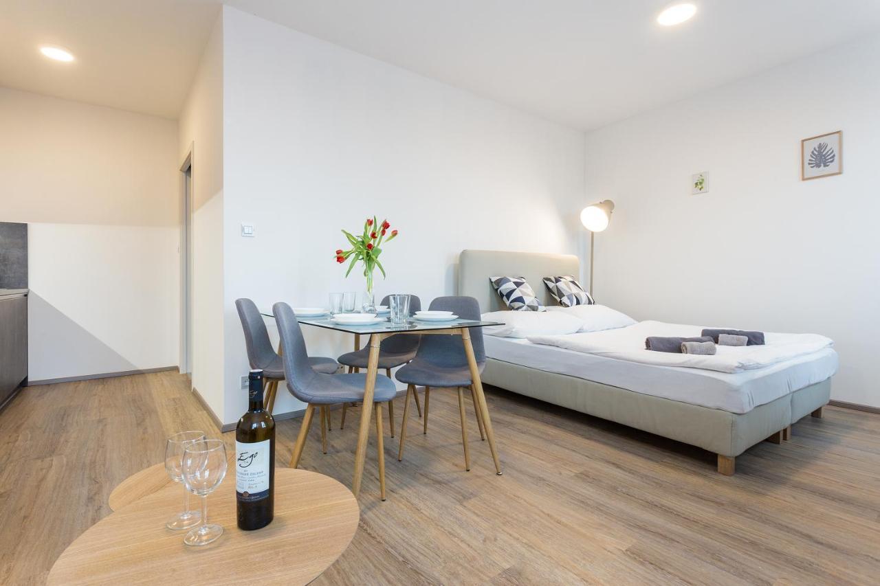 Harfa Apartments Praha Exteriér fotografie